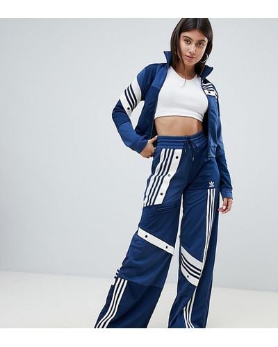 adidas Originals X Danielle Cathari Deconstructed Track Pants - Blue