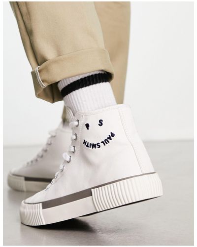 PS by Paul Smith Kibby - sneakers alte bianche - Bianco