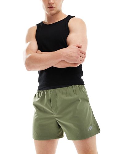 New Balance – ac – gefütterte shorts - Grün
