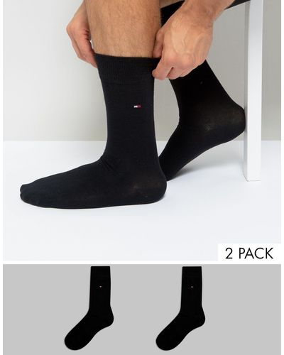 Tommy Hilfiger chaussettes 2 paires Men Sock Uni H 371111-200