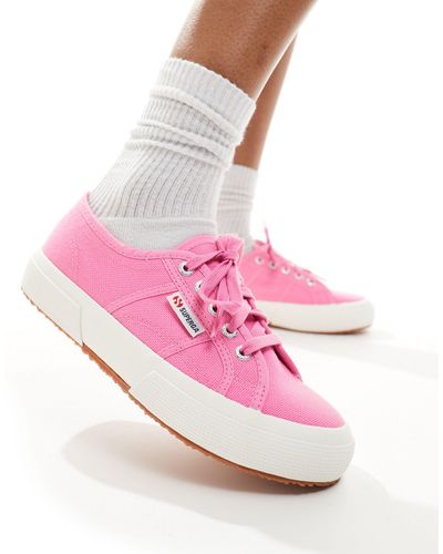 Superga 2750 Cotu Classic Trainers - Pink