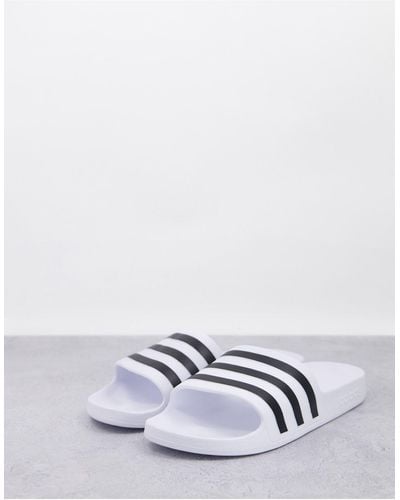 adidas Originals Adidas – training – adilette – slider - Weiß