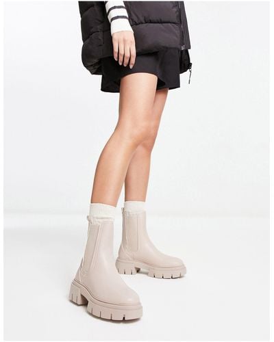 Schuh Amaya Calf Boots - White