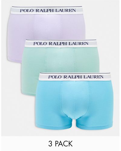 Polo Ralph Lauren – 3er-pack unterhosen - Blau