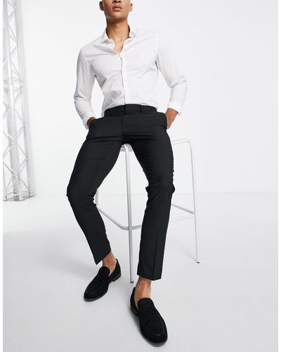ASOS Skinny Suit Pants - Black