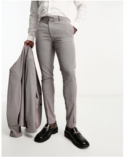 ASOS Skinny Suit Pants - Gray