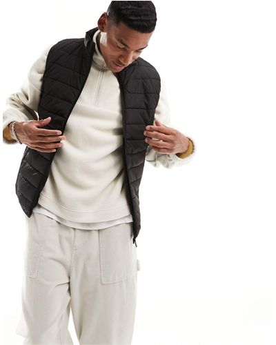 Only & Sons Gilet trapuntato - Bianco