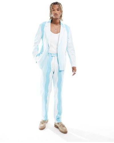 Viggo Suit Trousers - Blue