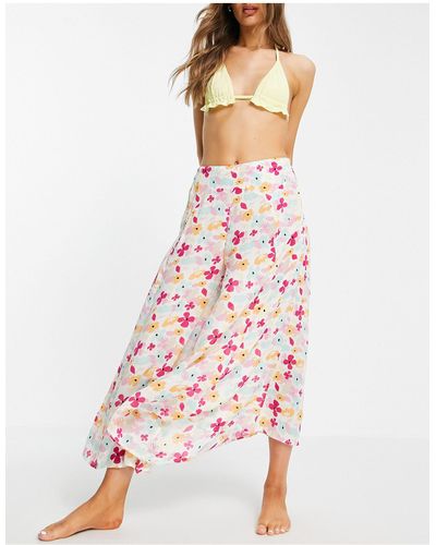 Vero Moda Beach Trousers Co-ord - Pink