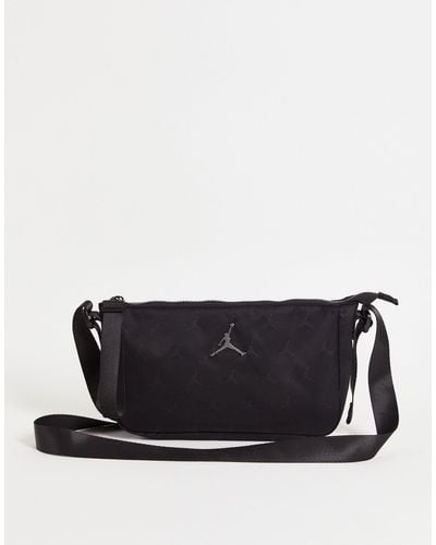 Nike Jacquard Logo Crossbody Bag - Black
