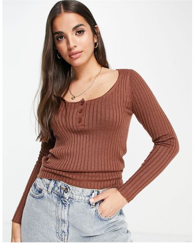 ASOS – pullover - Braun