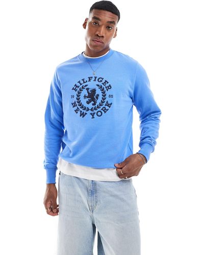 Tommy Hilfiger Big Icon Crest Sweatshirt - Blue