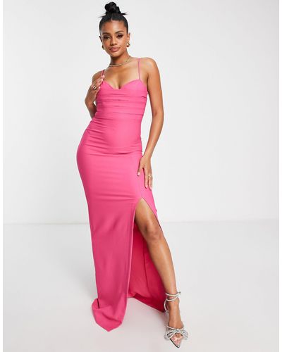 Trendyol Cami Maxi Dress - Pink