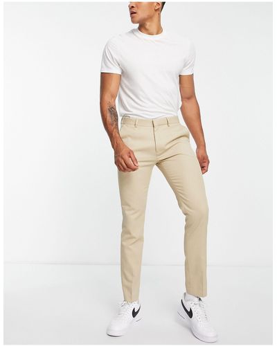 TOPMAN Slim Smart Pants - Multicolor