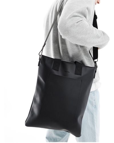 Fenton Pocket Tote Bag - Black