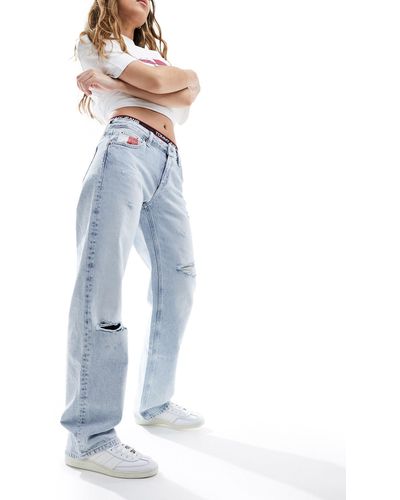 Tommy Hilfiger – sophie – straight jeans - Blau