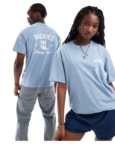 Dickies Petersburg Short Sleeve T-shirt - Blue