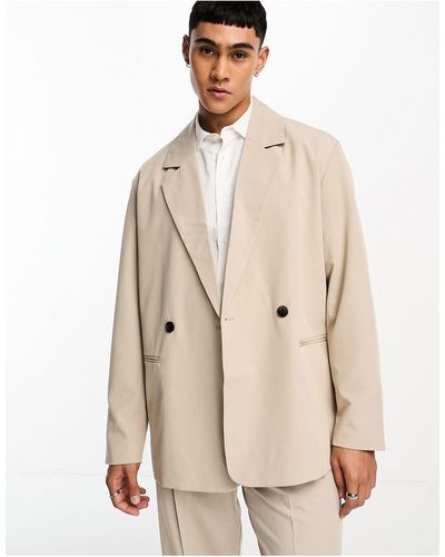 Jack & Jones Originals - Oversized Colbert - Naturel