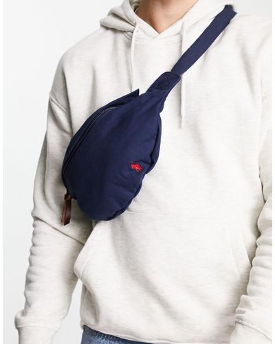 Polo Ralph Lauren Canvas Waist Pack - Blue