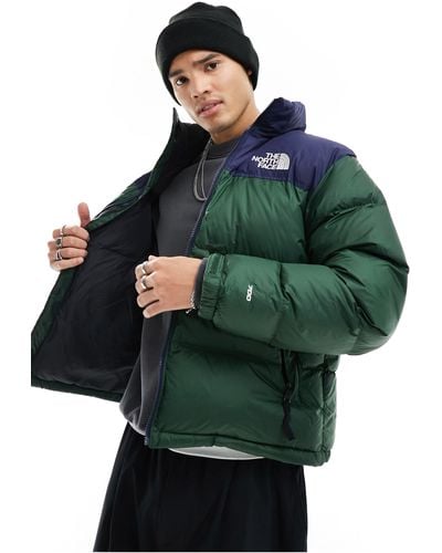 The North Face '96 Retro Nuptse Down Puffer Jacket - Green