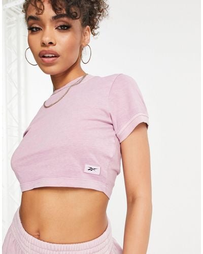 Reebok – t-shirt - Pink