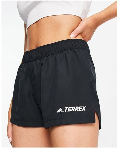 adidas Originals Adidas - Terrex Trail - Short Met Logo - Zwart