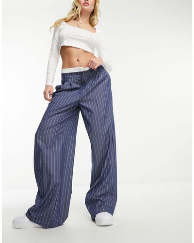 Bershka Wide-leg and palazzo pants for Women | Online Sale up to 82% off |  Lyst