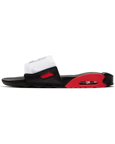 Nike Air Max 90 Slides - Red