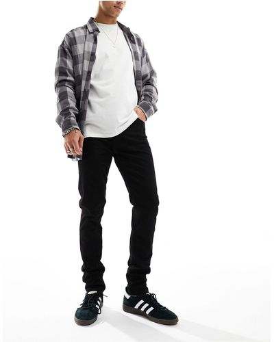 Weekday Friday - jean skinny à taille basse - Blanc