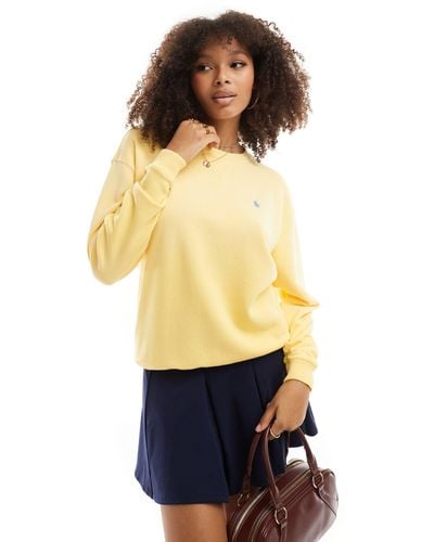 Polo Ralph Lauren Sweatshirt With Logo - Yellow