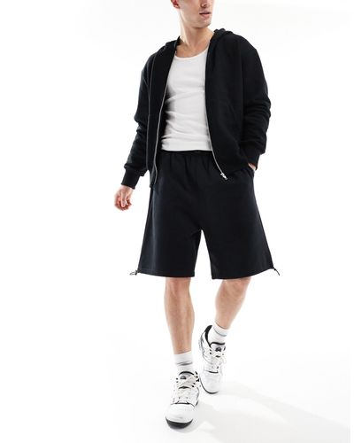 ASOS Oversized Fit Shorts - Black