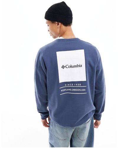 Columbia – barton springs – sweatshirt - Blau
