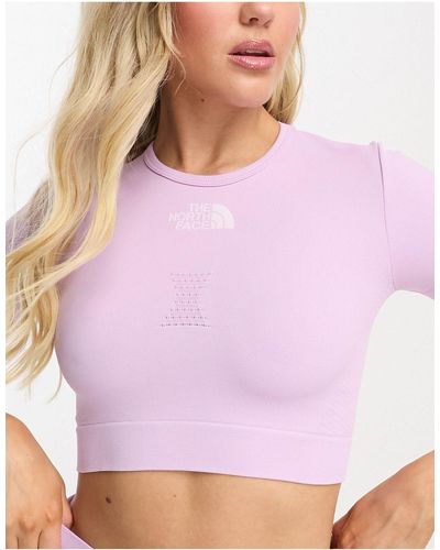 The North Face Training Seamless Short Sleeve Top - Pink