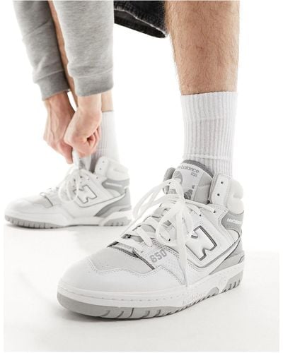 New Balance – 650 – sneaker in und grau - Weiß