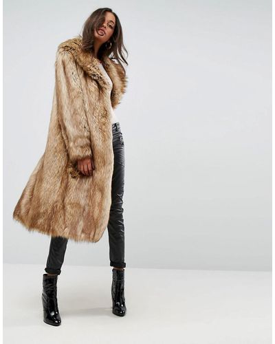 Women's ASOS Fur coats from $80 | Lyst