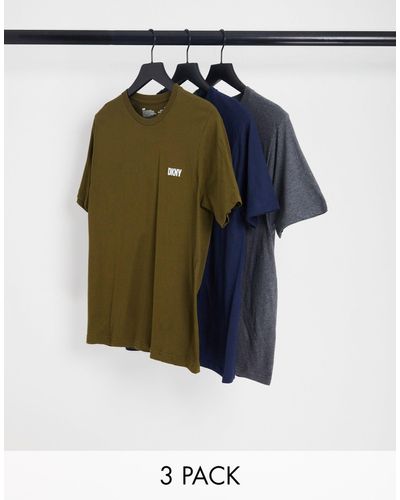 DKNY Giants - Set Van 3 T-shirts - Groen