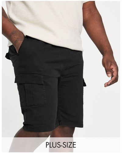 Bolongaro Trevor Plus Cargo Shorts - Black
