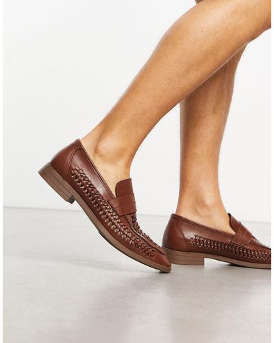 New Look Woven Loafer - Brown
