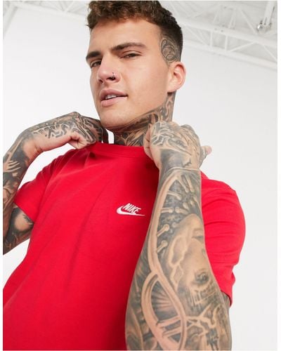 Nike Club Unisex T-shirt - Red