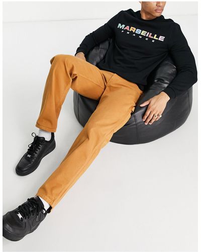 Brown Stan Ray Pants, Slacks and Chinos for Men | Lyst