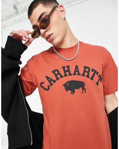 Carhartt Locker - t-shirt - Orange