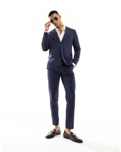 Only & Sons Slim Fit Suit Jacket - Blue