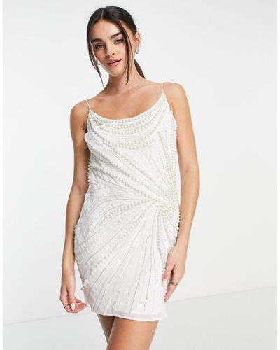 Factory Customize New Design Slip Embellished Cami MIDI Dress - China  Evening Dress and Mini Dress price