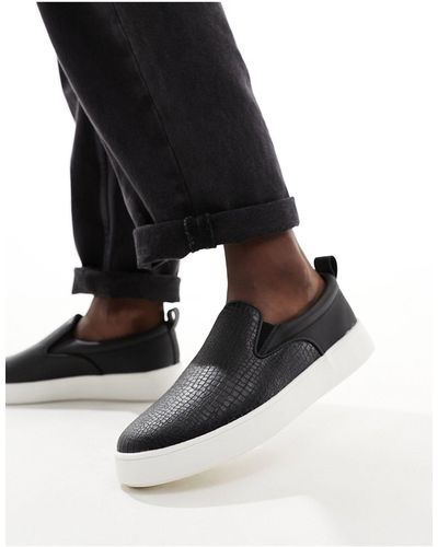 Call It Spring Aprill Slip On Trainers - Black