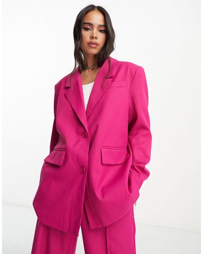 Noisy May Elegante Blazer - Roze