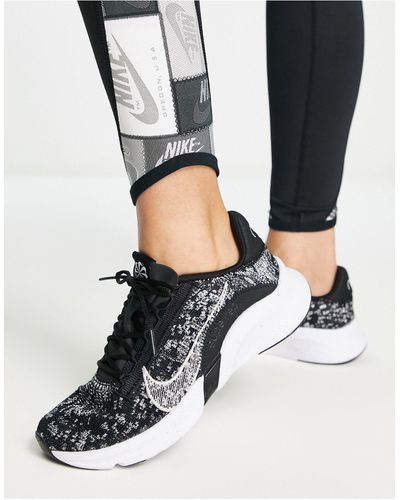 Nike – superrep go 3 flyknit – sneaker - Schwarz