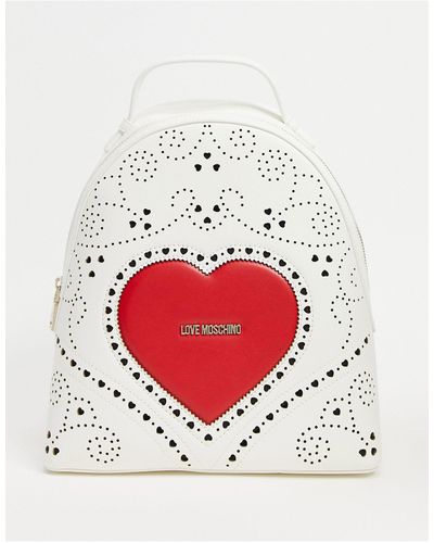 Love Moschino – rucksack - Weiß