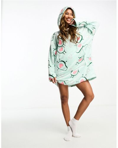 New look top hoodie dress