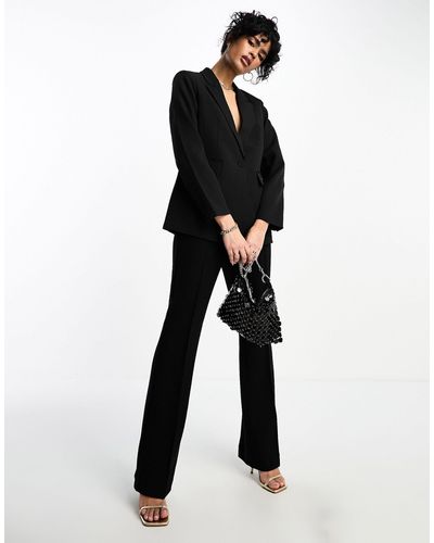 Y.A.S Tailored Tux Suit Blazer Co-ord - Black