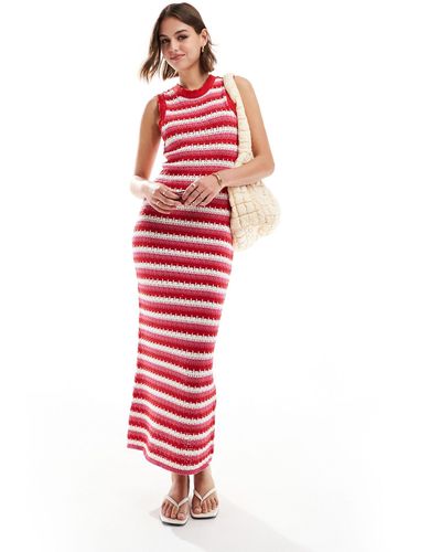 ONLY Maxi Knit Dress - Red